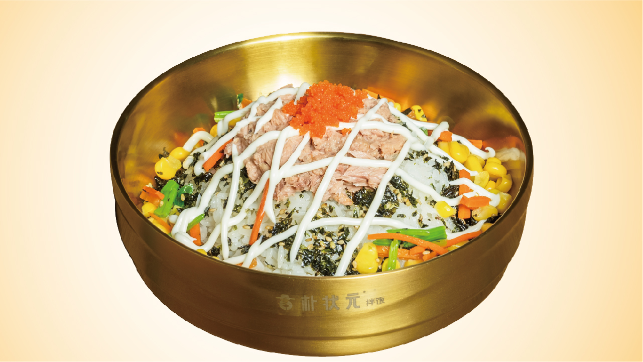 儿童蟹籽金枪鱼拌饭